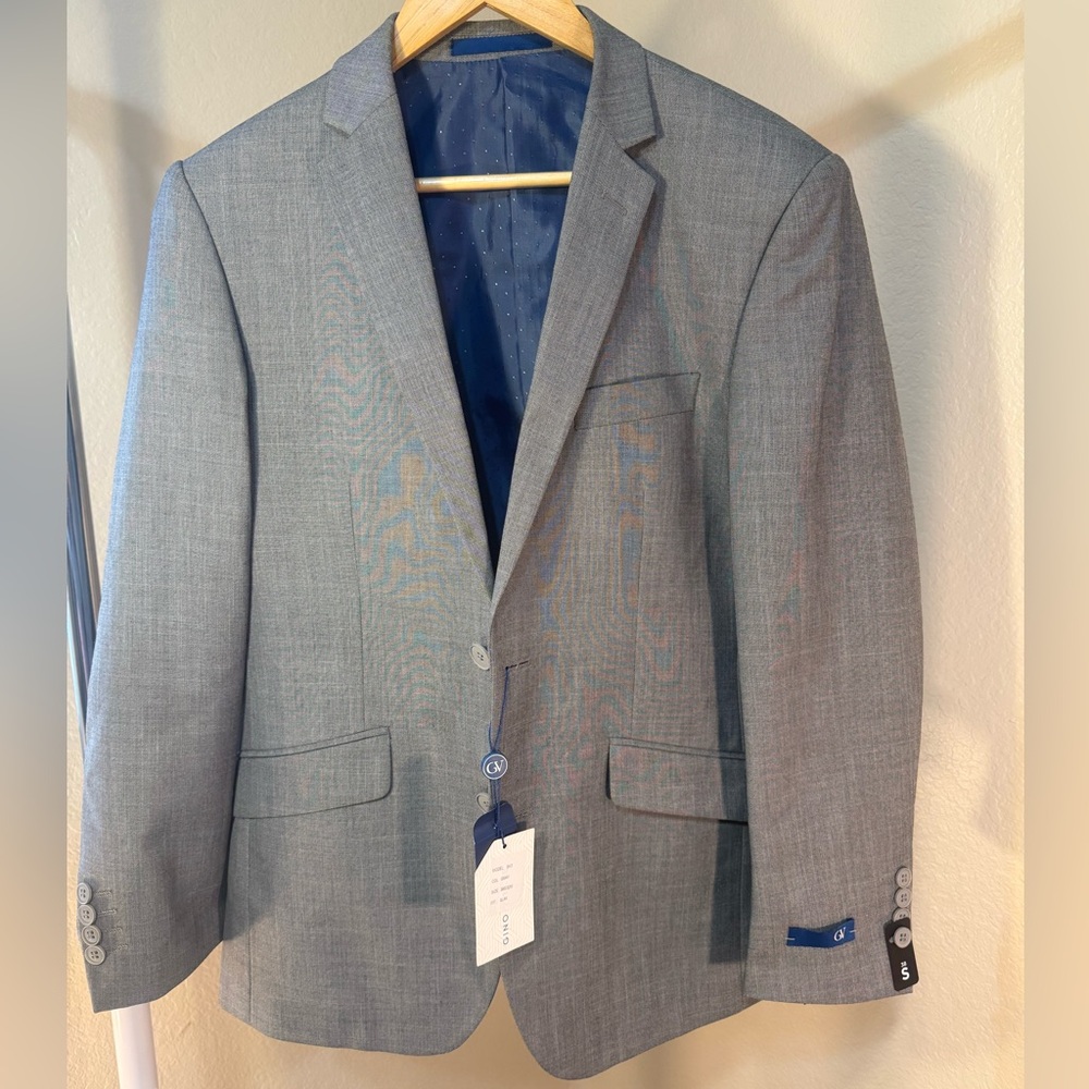 Classic Men's Gray Blazer